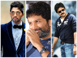 pawan kalyan,trivikram,allu arjun,son of sathyamurthy  ఈ సారైనా పవన్ వస్తాడా..?